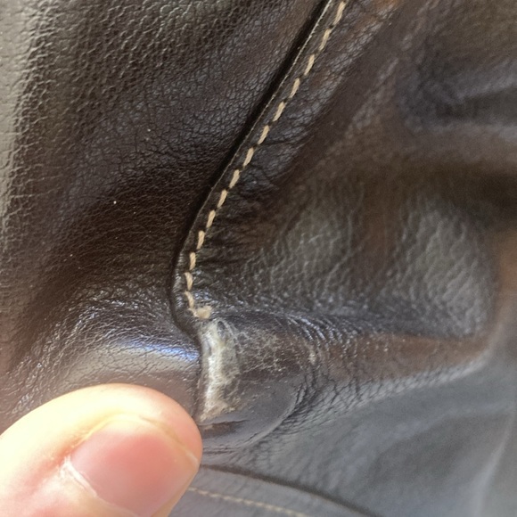 Prada Leather Small Tote Bag with Authenticity Card - Picture 5 of 16